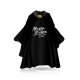 Peleryna fryzjerska Nishman Barber One Cape Black Czarna