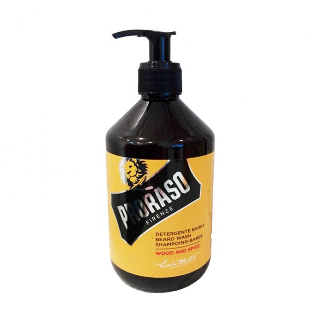 Szampon do brody Proraso Wood & Spice Beard Wash 500 ml