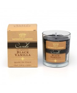 Świeca zapachowa Saponificio Varesino Candle Black Vanilla 170 g