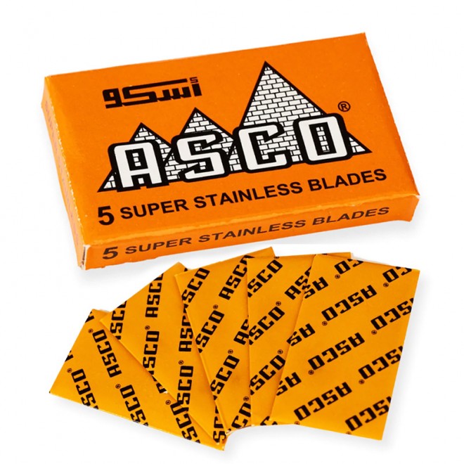 Żyletki ASCO Super Stainless Blades 5 szt