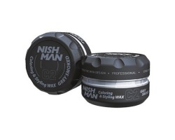 Koloryzujący wosk do włosów Nishman Hair Coloring Wax (grey smoked) C2 100 ml