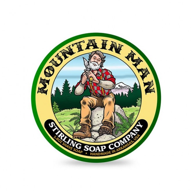 Mydło Do Golenia Stirling Shaving Soap Mountain Man 170 ml