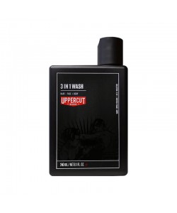 Szampon do włosów Uppercut Deluxe 3w1 wash Hair Face Body 240ml