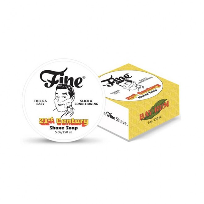 Mydło do golenia Fine Classic Shaving Soap - Bay Rum - NEW Formula 150 ml