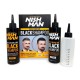 Szampon do maskowania siwych włosów Nishman Hair&Beard Care Black Shampoo Bundle 2 x 200 ml