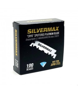 Połówki żyletek Silvermax 100 Single Edge Platinum Razor Blades 100 szt