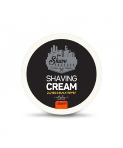 Krem do golenia The Shave Factory Cloves & Black Pepper Shaving Cream 125 ml