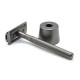 Maszynka do golenia ze stojakiem Shlyuz F-16 Gunmetal DE Safety Razor With Stand