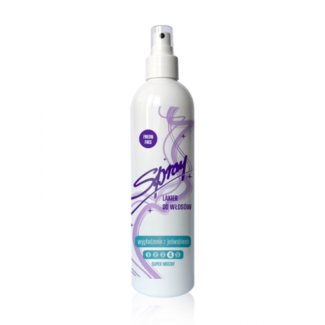 Lakier do włosów Lakier Do Wlosow Spray Wygladzenie Z Jedwabiem 300 ml