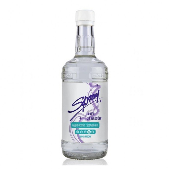 Lakier do włosów Lakier Do Wlosow Spray Wygladzenie Z Jedwabiem 500 ml