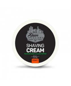 Krem do golenia The Shave Factory Frankincense & Black Pepper Shaving Cream 125 ml