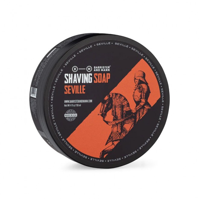 Mydło do golenia Barrister And Mann Shaving Soap Seville 118 ml