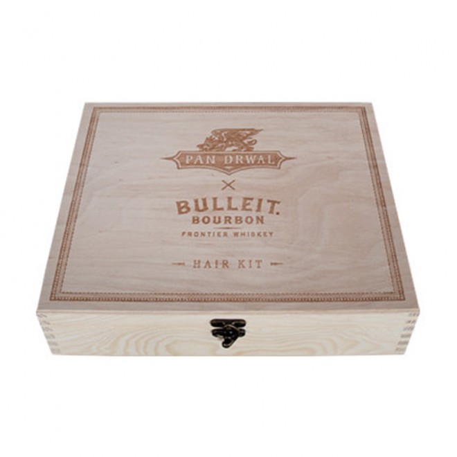 Zestaw prezentowy Pan Drwal Bulleit Bourbon Hair Kit Milk Punch
