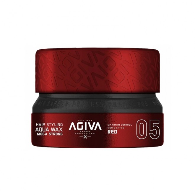 Wosk do włosów Agiva Hair Aqua wax mega strong 05 red 155ml