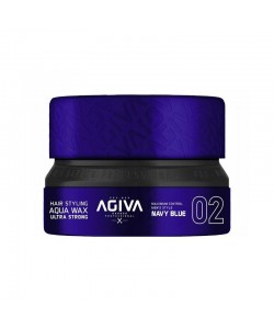 Wosk do włosów Agiva Hair Aqua wax ultra strong 02 navy blu 155ml