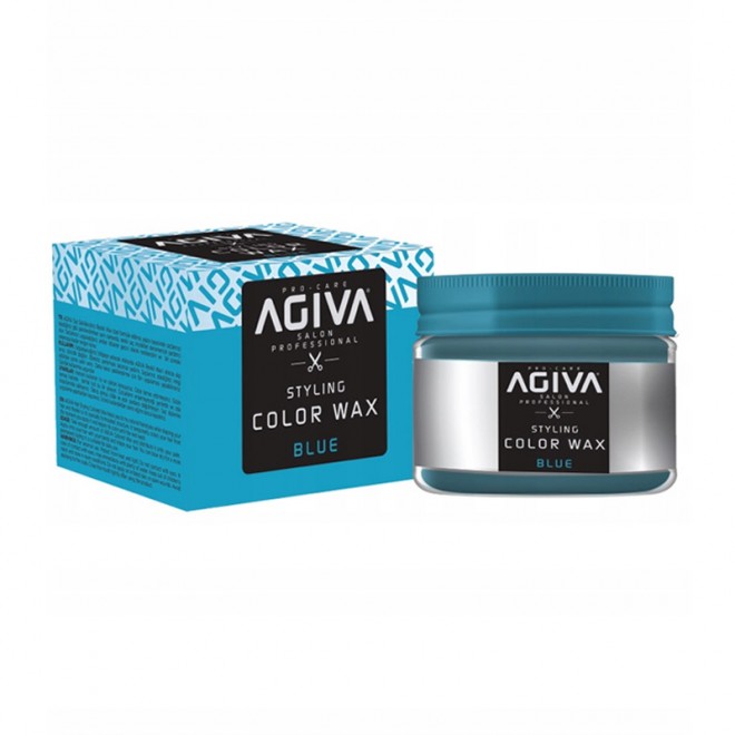 Wosk koloryzujący do włosów Agiva Hair Color Wax BLUE 120ml