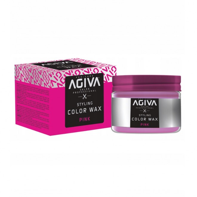 Wosk koloryzujący do włosów Agiva Hair Color Wax PINK 120ml