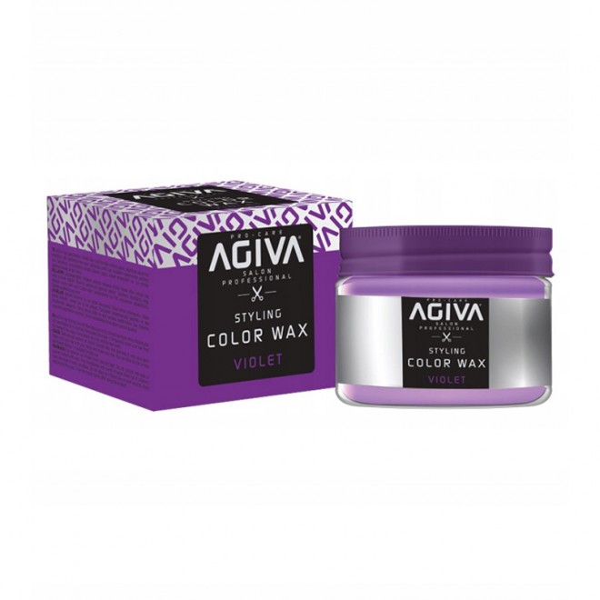 Wosk koloryzujący do włosów Agiva Hair Color Wax VIOLET 120ml