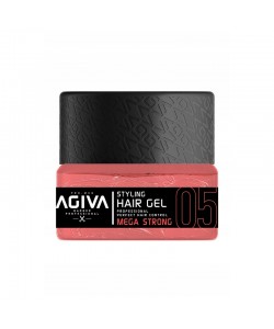 Żel do stylizacji włosów Agiva Hair Gel mega strong 05 200ml red