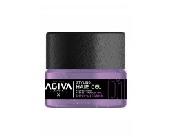 Żel do włosów Agiva Hair Gel pro-vitamin 200ml fiolet