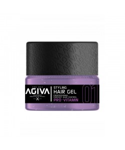 Żel do włosów Agiva Hair Gel pro-vitamin 200ml fiolet