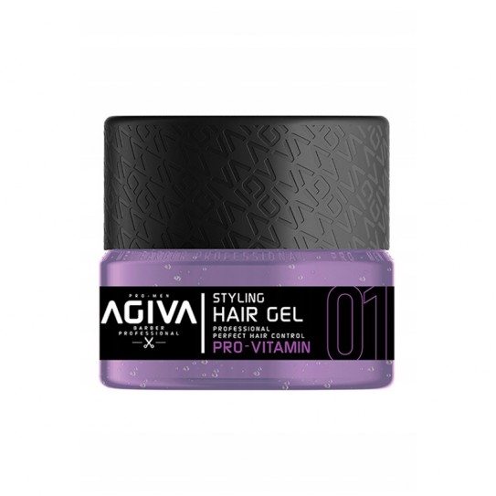 Żel do włosów Agiva Hair Gel pro-vitamin 200ml fiolet