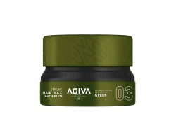 Wosk-pasta matowa do stylizacji do włosów Agiva Hair wax matte paste 03 green 155ml