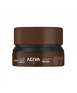 Wosk-pomada do stylizacji włosów Agiva Hair wax pomade 07 brown 155ml