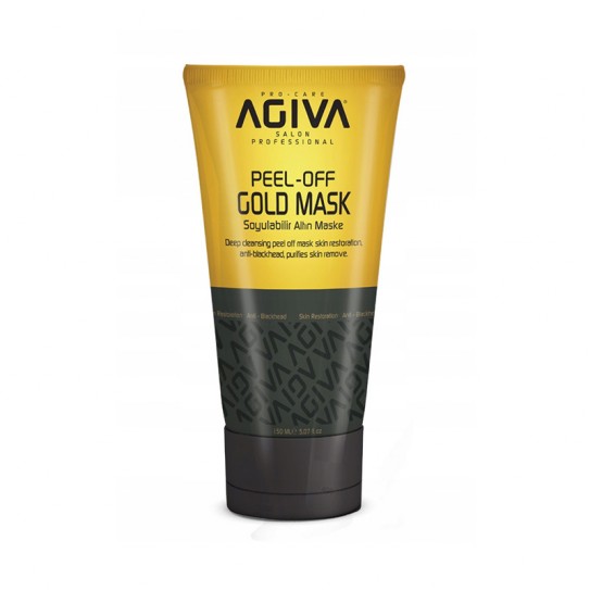 Złota maska do twarzy Agiva Mask peel-off GOLD 150ml tube