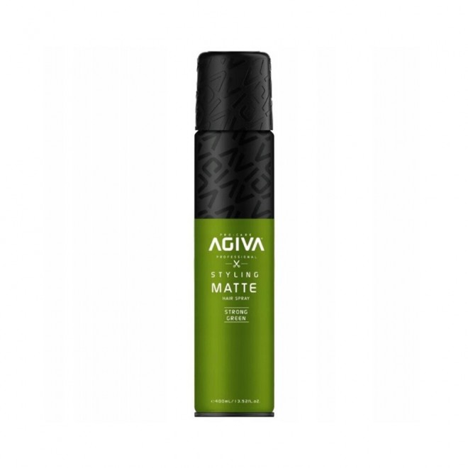Lakier do włosów Agiva lakier Matte GREEN 400ml