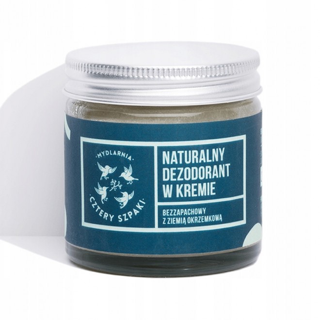 Dezodorant w kremie Cztery Szpaki bezzapachowy 60ml