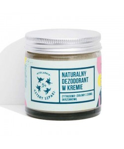 Dezodorant w kremie Cztery Szpaki cytrusowo-ziołowy 60ml