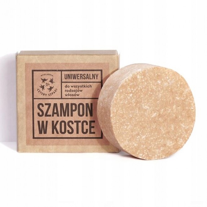 Szampon do włosów w kostce Cztery Szpaki 75ml