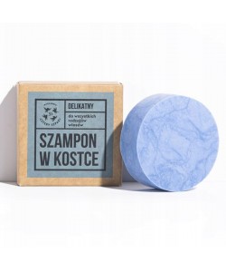 Szampon do włosów w kostce delikatny Cztery Szpaki 75ml