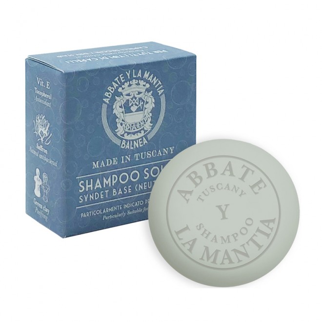 Szampon w kostce do włosów przetłuszczających Abbate Y La Mantia Solid Shampoo For Oil Hair 125 g