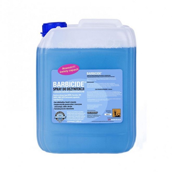 Aromatyzowany płyn do dezynfekcji Barbicide 5 l