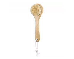 Szczotka do ciała Lussoni Bamboo Body Brush With Handle