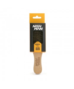 Szczotka fryzjerska Nishman Premium Beard Brush