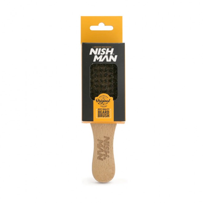 Szczotka fryzjerska Nishman Premium Beard Brush