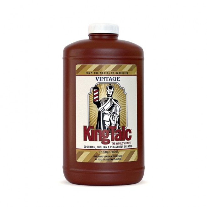 Talk fryzjerski King Talc Vintage 200 g