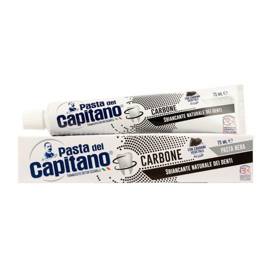 Pasta do zębów Pasta del Capitano Carbone 75 ml