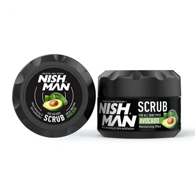Peeling do twarzy Nishman Avocado Face Scrub 300 ml