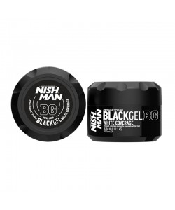 Żel odsiwiacz do włosów Nishman Black Gel White Coverage 300 ml