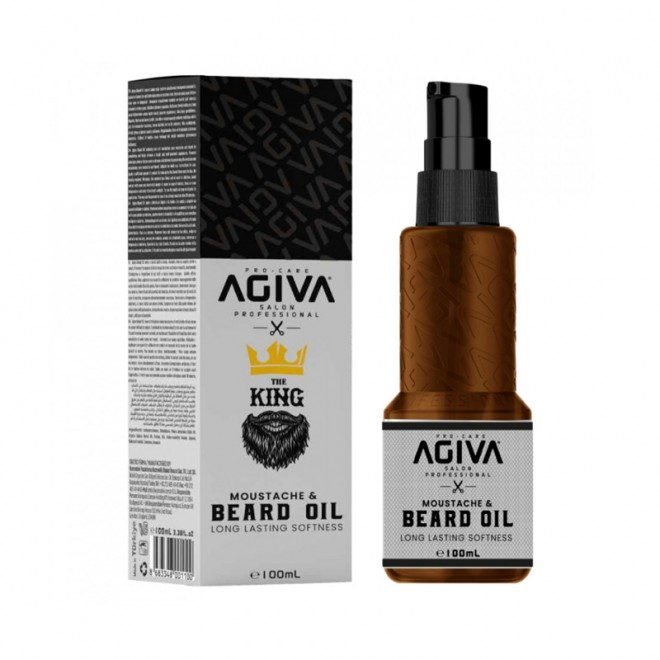 Olejek do brody Agiva Moustache & Beard Oil 100 ml