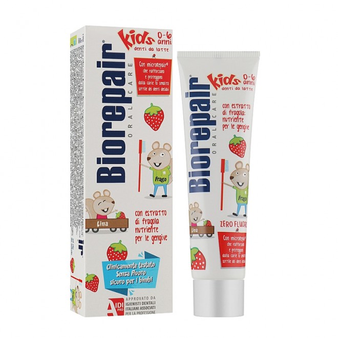 Pasta do zębów Biorepair Junior Kids Wild Strawberry 50 ml