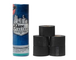 Papierowe kołnierzyki do strzyżenia Shave Factory Multipurpose Disposable Strips Black 5*100 Szt