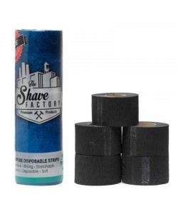 Papierowe kołnierzyki do strzyżenia Shave Factory Multipurpose Disposable Strips Black 5*100 Szt