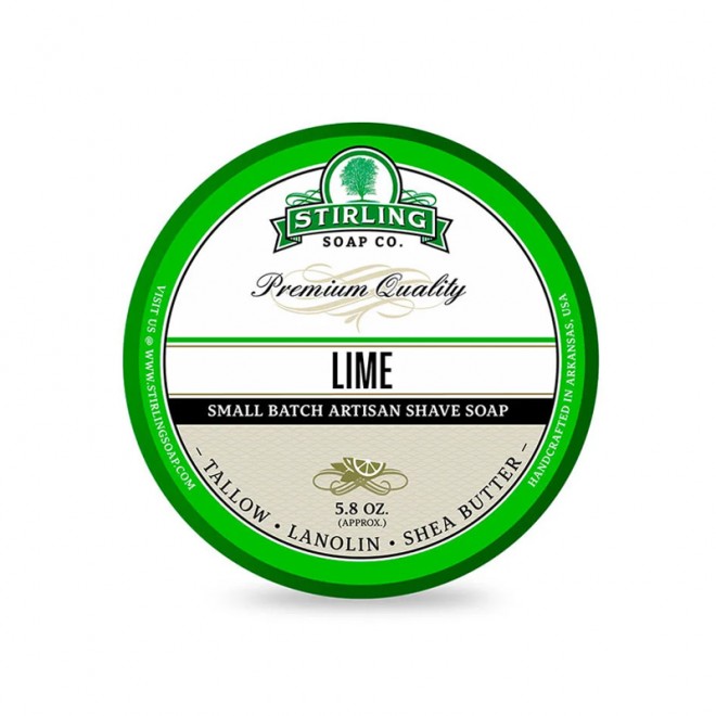 Mydło Do Golenia Stirling Shaving Soap Lime 170 ml