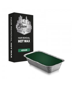 Wosk do depilacji The Shave Factory Hard Wax Azulen 500 g