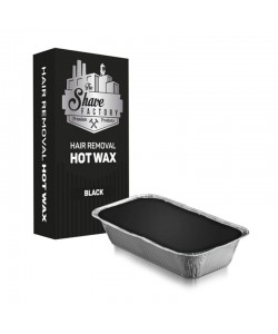 Wosk do depilacji The Shave Factory Hard Wax Black 500 g
